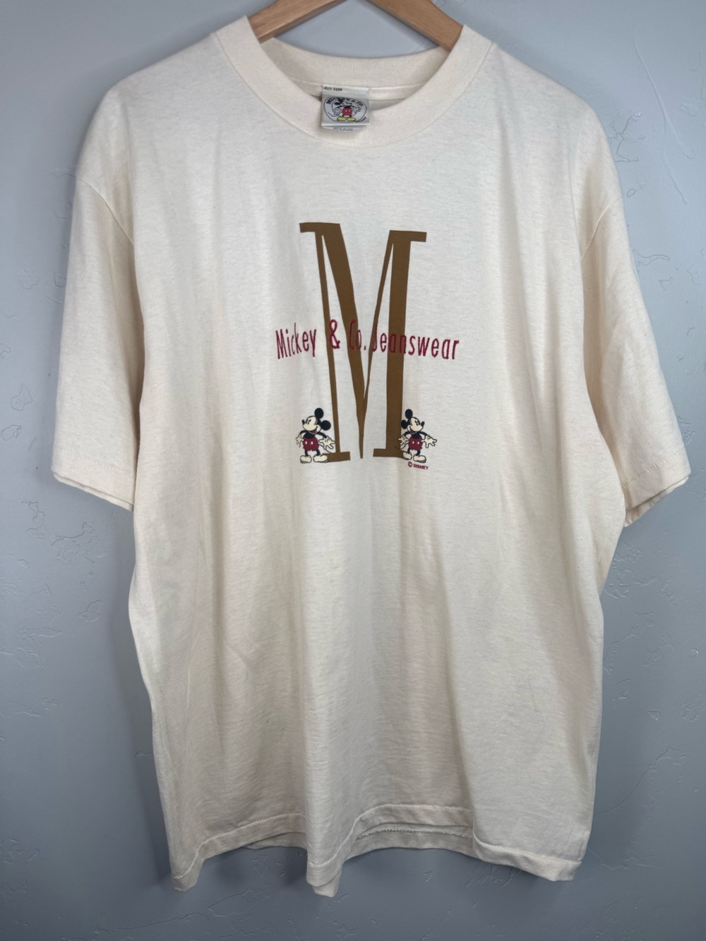 Vintage Disney Mickey & Co Jeanswear Single Stitch T-Shirt XL